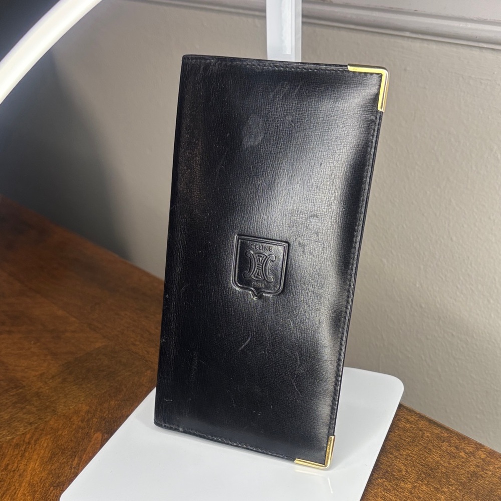 🔥Celine Black Leather long wallet - Picture 11 of 12